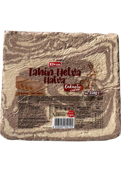 Elvan Kakaolu Tahin Helvası 350 G