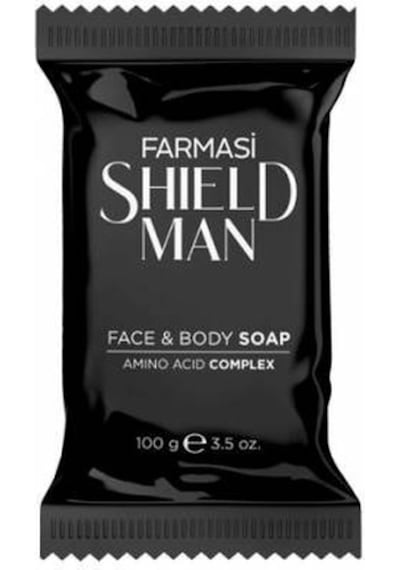 Farmasi Shield Man Katı Yüz ve Vücut Sabunu 100 G