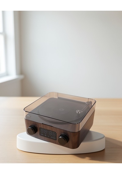 Bluetooth Hoparlörlü Gece Lambası, Dijital Saat, Ambiyans Işığı Çok Renkli