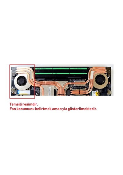 Msı Pe62vr 7rf Fan Sol 1 Adet