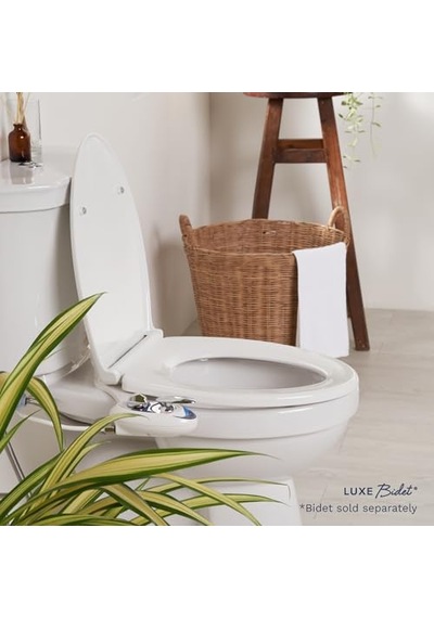 Bidet Luxe Ts1008e Yavaş Kapanan Hızlı Çıkarma Menteşeli Ve Kaymaz Tamponlu Uzun Rahat Oturak Diğer