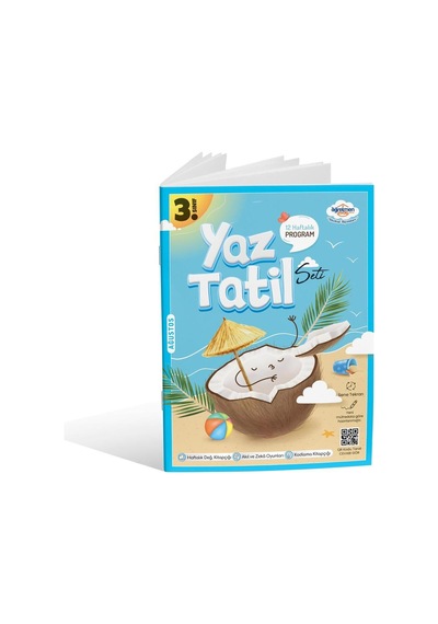 3.sınıf Yaz Tatil Kitabı Seti - Öğretmen Evde Yayınları