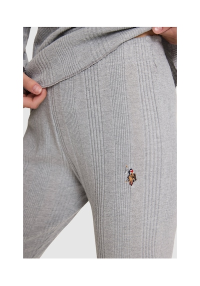 U.S. Polo Assn. Kadın Gri Pijama Takımı 50333655-vr024
