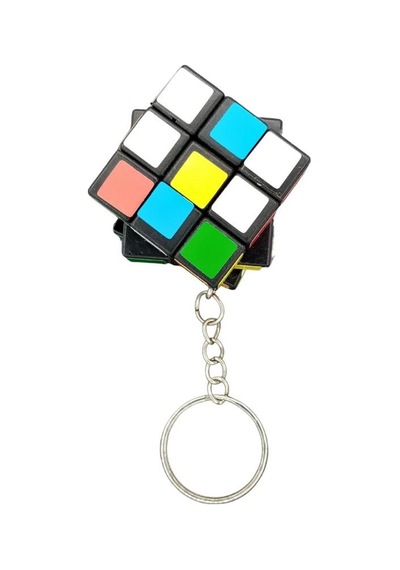Zeka Küpü Sihirli Rubik Küp Anahtarlık