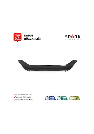 Hyundai Getz 2006-2011 Yıl Aralığı Kaput Rüzgarlık 3mm