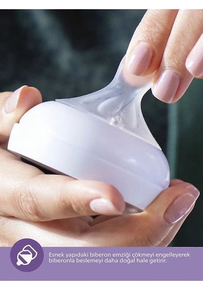 Philips Avent Natural Response Doğal Tepkili PP 3'lü Biberon Seti 125 ML 0+ Ay - 260 ML 1+ Ay - 330 ML 3+ Ay