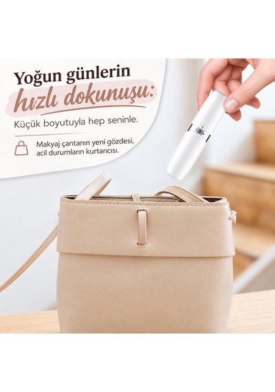 BSF Beautiful Smiling Faces Ls-01 Mini Face Yüz Tüy Alma Tıraş Makinesi Temizleme Fırçası