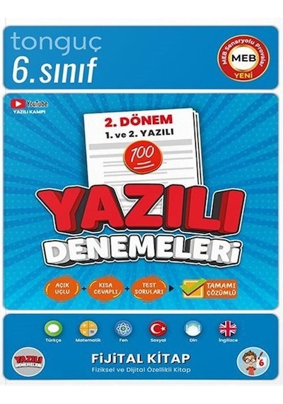 6. Sınıf Yazılı Denemeleri 2. Dönem 1 Ve 2. Yazılı / Kolektif