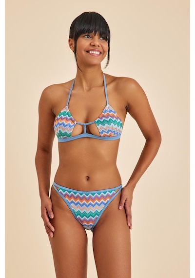 Amarelle Hawaii Mavi Balensiz Üçgen Bralet Bikini Üst Mavi