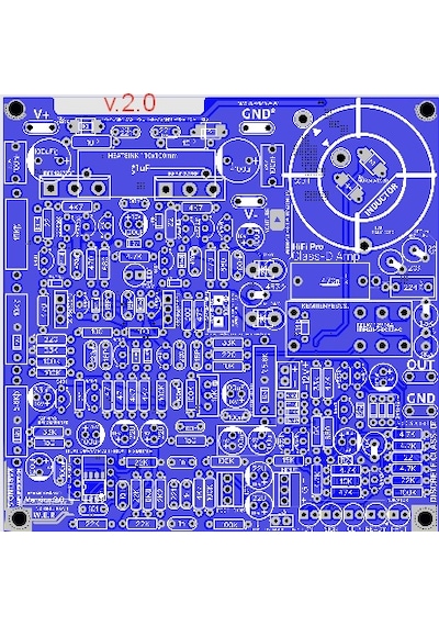 Class D Amfi Ses Devresi 140 Vdc Ve 90Vdc 700 Watt Rms Class-D-V1.0