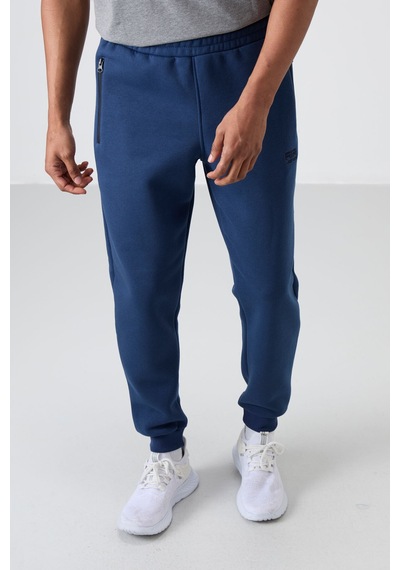 Tommy Life Cesar İndigo Cepli Şardonlu Erkek Eşofman Alt - 84929 İndigo