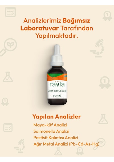 Ravla Udim Kostus Yağı - 50ml 50 ML