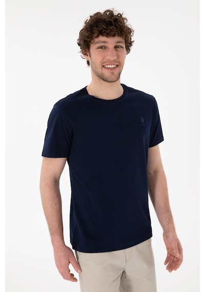 U.S. Polo Assn. Erkek Regular Fit Bisiklet Yaka Lacivert Basic Tişört 50305924-VR033 U.S. Polo Assn. Erkek Regular Fit Bisiklet Yaka Lacivert Basic Tişört 50305924-VR033
