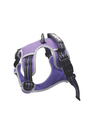 M-pets Hıkıng Reflektörlü Soft Sırt Tasması Purple L
