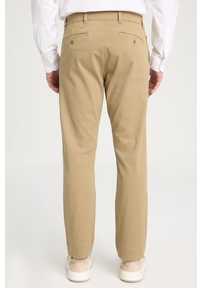 Wrangler Slim Fit Dar Kesim Normal Bel Darpaça Camel Chino Pantolon Camel-wm01003211