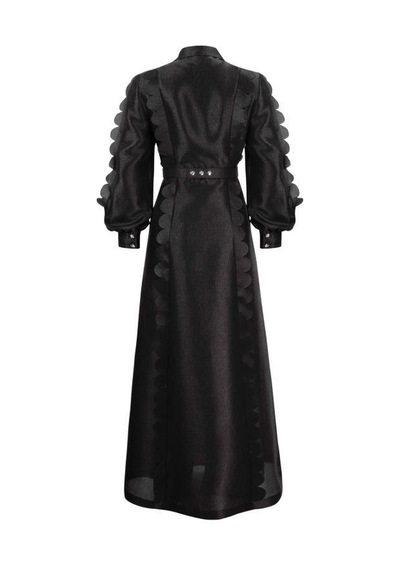Senna Carter Dress Siyah Siyah