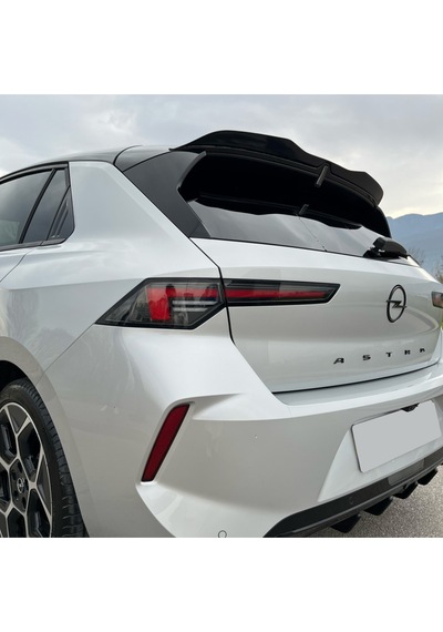 Opel Astra L Spoiler Plastik Piano Black