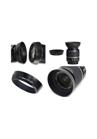 Canon 18-55 MM Lens için EW-60C Düz Parasoley