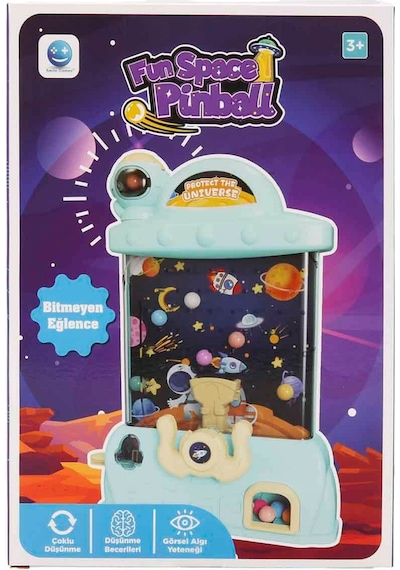 Space Pinball Uzay Temalı Pinball Oyunu, Astronot Figürlü Strateji Ve Eğlence