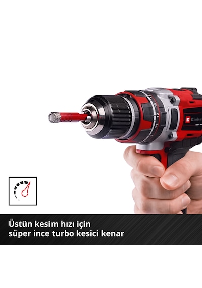 Einhell Beton Delici Elmas Taşlı Uç Seti 4 Parça - 49500404