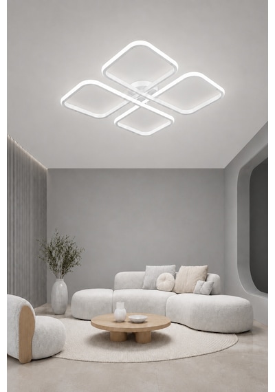 Nuvo Led Plafonyer Avize Beyaz Işık