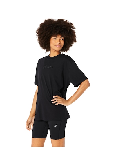 Asics ASICS LOGO TEE Siyah Women Kısa Kollu Tshirt 2032C843-002 Siyah