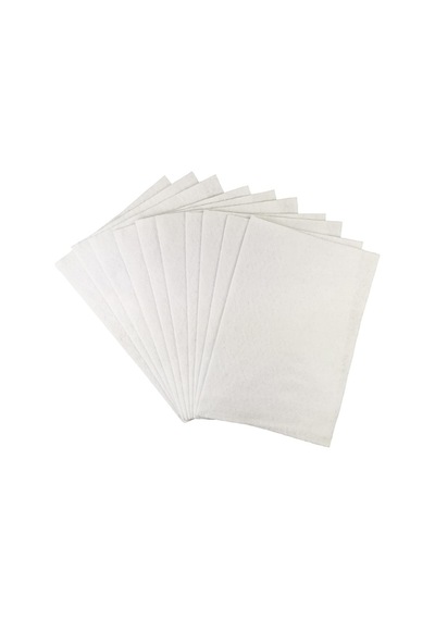 A4 Boy Keçe 10 Lu 1 Paket. - Beyaz