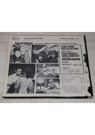 Goldfınger - James Bond Soundtrack - 33Lp