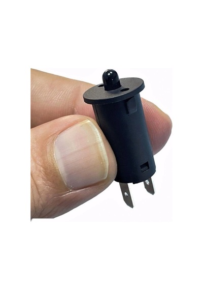 Ic-187a Ters Kapak Switch Normalde Kapalı Kontak 12mm Siyah 1 Adet