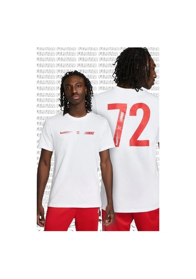 Nike Sportswear Standard İssue Short Sleeve Tee Pamuklu Erkek Tişört Beyaz