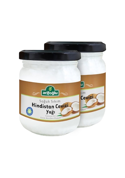 Arifoğlu Hindistan Cevizi Yağı Soğuk Sıkım 2 x 200 ML