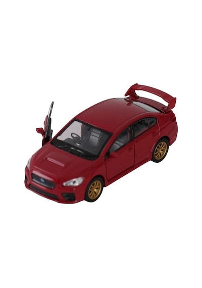 43693 Welly Dıe Cast Pull Back Subaru Wrx Çok Renkli