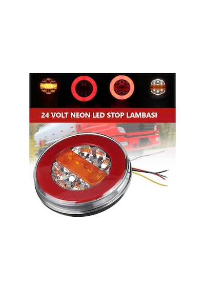 ÜNİVERSAL LED STOP LAMBASI NEON LED 24 VOLT 43 LEDLİ