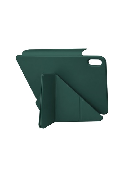 Uryport Apple Uyumlu iPad 2025 10.9 10.nesil A16 Edz Manyetik Standlı Tablet Kılıfı - Koyu Yeşil Diğer