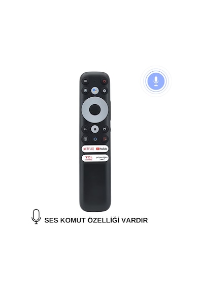 Tcl Android Led Tv Kumanda Ses Komutlu Rc902n Fmr1 Kumanda