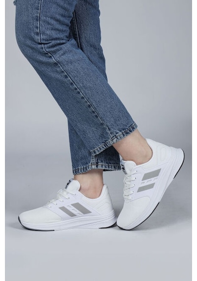 Jump 29964 Phlon Hafif Taban Bağcıklı Unisex Spor Ayakkabı Beyaz Beyaz
