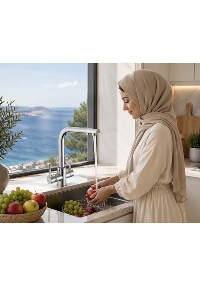 Keti Arıtma Çıkışlı Evye Bataryası Acar 14.01.304 Çok Renkli