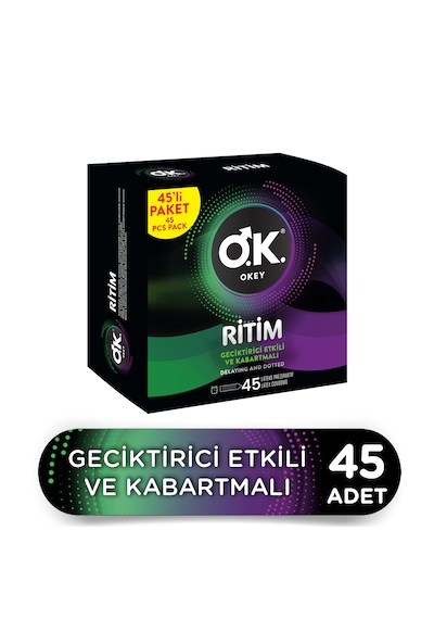 Okey Ritim Prezervatif 45'li