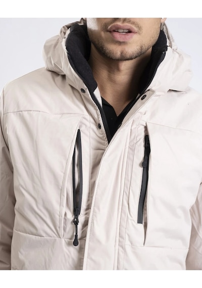 Exuma H Ski Jacket M Erkek Gri Mont 2011054-05 Siyah