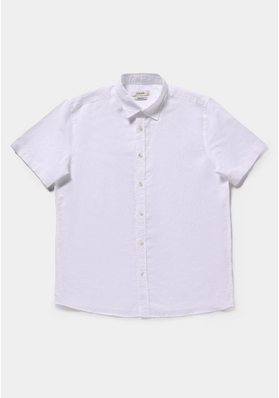 Colin's Colins Regular Fit Shirt Neck Düz Erkek Beyaz Uzun Kol Gömlek Cl1080097 Q1.v2 Wht