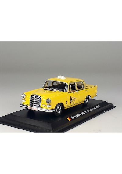 1:43 1966 Mercedes Benz 200 Bruxelles Taxi