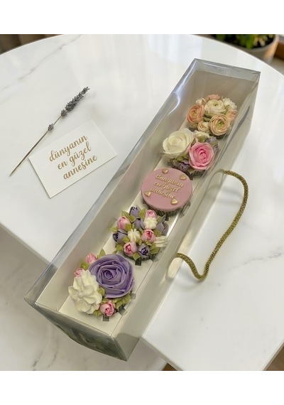 5 Li Cup Cake Kutusu 45x10x9 Cm