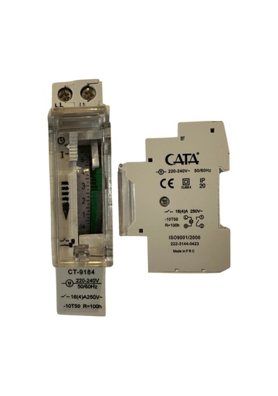 Cata Ct-9184 16 Amper Rezerveli Zaman Saati 2 Adet