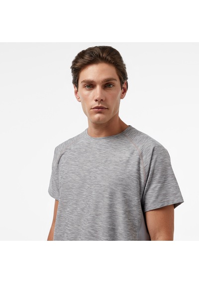 Trespass Cooper Dlx Active Erkek Gri Antrenman T-shirt - Matotstr0009