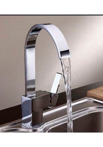 Sardıcı Kare Lavabo Bataryası Pirinç