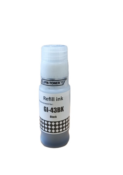 Canon Gı-43 Siyah Uyumlu Mürekkep 70ml 4698c001 Pıxma G540/g640