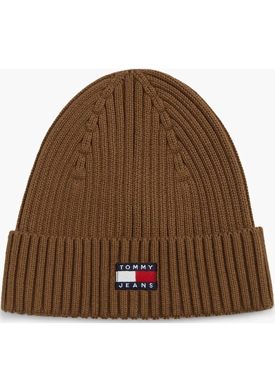 Tommy Hilfiger Erkek Marka Logolu Günlük Kullanıma Uygun Haki Bere Am0am13669 Gwı