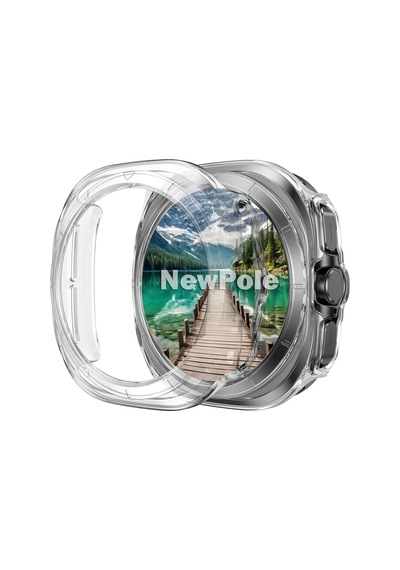 47mm Için Ekran Tam Kaplayan Kasa Kılıf Yüksek Hassasiyetli Kılıf Ultra 47mm İle Uyumludur Şeffaf