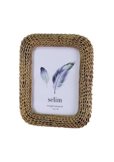 Crearthome Chain Çerçeve Altın 13X18 Cm Scrv117Alt84Rs