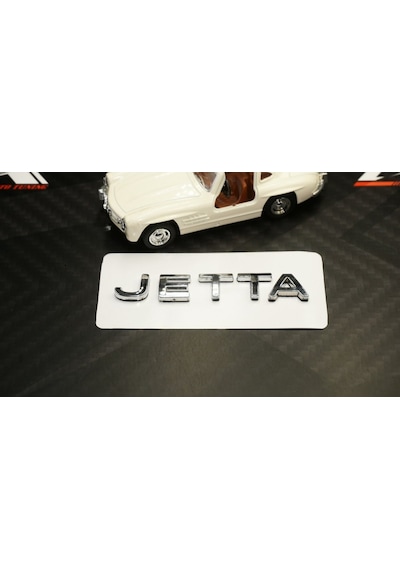 Volkswagen Jetta 2014-2021 Bagaj 3M 3D Krom Abs Yazı Logo Amblem